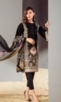 Embroidered Swiss Lawn Front Embroidered Swiss Lawn Sleeves Plain Swiss Lawn Back Embroidered Sleeves Patch Embroidered Front & Back Patch Dyed Cambric Lawn Trousers Digital Print Chiffon Dupatta