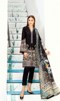 EMBROIDERED SWISS LAWN FRONT EMBROIDERED SWISS LAWN SIDE PANEL PLAIN SWISS LAWN BACK EMBROIDERED SWISS LAWN SLEEVES EMBROIDERED SLEEVES PATCH EMBROIDERED NECKLINE PATCH EMBROIDERED FRONT + BACK PATCH DYED CAMBRIC LAWN TROUSERS DIGITAL PRINTED CHIFFON DUPATTA