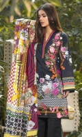Shawl Printed: 2.5 M Cambric Front Printed: 1.1 M Cambric Back Printed: 1.1 M Cambric Sleeves Printed: 0.6 M Cambric Dyed Pants: 2.5 M Embroidered Neckline Patti: 0.9M Embroidered Front Motif: 1 Pc Embroidered Front Border: 0.7 M Embroidered Pant Border: 1.0 M Shawl Printed: 2.5 M Cambric Front Printed: 1.1 M Cambric Back Printed: 1.1 M Cambric Sleeves Printed: 0.6 M Cambric Dyed Pants: 2.5 M Embroidered Neckline Patti: 0.9M Embroidered Front Motif: 1 Pc Embroidered Front Border: 0.7 M Embroidered Pant Border: 1.0 M