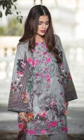 Chiffon Dupatta Printed: 2.5 M Khaddar Front Printed: 1.1 M Khaddar Back Printed: 1.1 M Khaddar Sleeves Printed: 0.6 M Khaddar Dyed Pants: 2.5 M Embroidered Neckline: 1 Pc Embroidered Front Border: 0.7M Chiffon Dupatta Printed: 2.5 M Khaddar Front Printed: 1.1 M Khaddar Back Printed: 1.1 M Khaddar Sleeves Printed: 0.6 M Khaddar Dyed Pants: 2.5 M Embroidered Neckline: 1 Pc Embroidered Front Border: 0.7M
