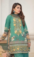 Chiffon Dupatta Printed: 2.5 M Khaddar Front Printed: 1.1 M Khaddar Back Printed: 1.1 M Khaddar Sleeves Printed: 0.6 M Khaddar Dyed Pants: 2.5 M Embroidered Neckline: 1 Pc Embroidered Front Border: 0.7 M Embroidered Pant Border: 1.0 M Chiffon Dupatta Printed: 2.5 M Khaddar Front Printed: 1.1 M Khaddar Back Printed: 1.1 M Khaddar Sleeves Printed: 0.6 M Khaddar Dyed Pants: 2.5 M Embroidered Neckline: 1 Pc Embroidered Front Border: 0.7 M Embroidered Pant Border: 1.0 M