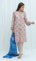 2.9 Mtrs Printed Lawn Shirt 2.5 Mtrs Printed Lawn Dupatta 2.5 Mtrs Dyed Pants