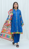 2.9 Mtrs Printed Lawn Shirt 2.5 Mtrs Printed Lawn Dupatta 2.5 Mtrs Printed Pants