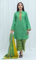 2.9 Mtrs Printed Lawn Shirt 2.5 Mtrs Printed Lawn Dupatta 2.5 Mtrs Printed Pants