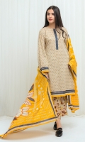 2.9 Mtrs Printed Lawn Shirt 2.5 Mtrs Printed Lawn Dupatta 2.5 Mtrs Printed Pants