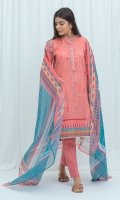 2.9 Mtrs Printed Lawn Shirt 2.5 Mtrs Printed Blended Chiffon Dupatta