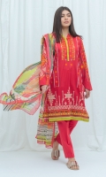 2.9 Mtrs Printed Lawn Shirt 2.5 Mtrs Printed Blended Chiffon Dupatta