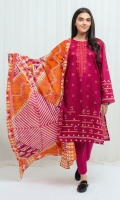 2.5 Mtrs Printed Lawn Shirt 2.5 Mtrs Printed Lawn Dupatta