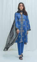 2.5 Mtrs Printed Lawn Shirt 2.5 Mtrs Printed Lawn Dupatta