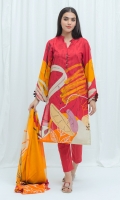 2.5 Mtrs Printed Lawn Shirt 2.5 Mtrs Printed Lawn Dupatta