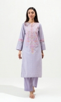 1.14 Mtrs Embroidered Yarn Dyed Front 0.7 Mtrs Embroidered Sleeve Patti 1.5 Yarn Dyed Back And Sleeves