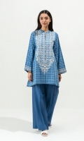 1.14 Mtrs Embroidered Yarn Dyed Front 0.7 Mtrs Embroidered Sleeve Patti 1.5 Yarn Dyed Back And Sleeves