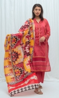 2.5 Mtrs Printed Lawn Shirt , 2.5 Mtrs Printed Lawn Dupatta