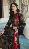 Dyed Embroidered Front & Sleeves 1.75 M Dyed Embroidered Front Penal 1 Pc Digital Print Back 1.25 M Digital Print Silk Dupattaa 2.5 M Embroiderd Lace for Daman 1 Yard Dyed Trouser 2.5 M
