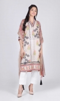Printed Lawn Shirt: 3.00 M  Printed Chiffon Dupatta: 2.50 M