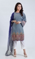 DIGITAL PRINTED LAWN SHIRT: 3.00 M  DIGITAL PRINTED CHIFFON DUPATTA: 2.50 M
