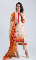 PRINTED LAWN SHIRT: 3.00 M  PRINTED LAWN DUPATTA: 2.50 M