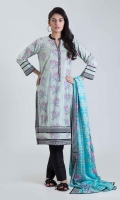 PRINTED LAWN SHIRT: 3.00 M  PRINTED LAWN DUPATTA: 2.50 M