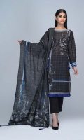 Digital Printed Light Weight Slub Khaddar Shirt: 1.75 M  Digital Printed Light Weight Slub Khaddar Dupatta: 2.50 M  Dyed Light Weight Slub Khaddar Trouser: 2.00 M