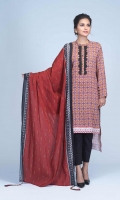 Printed Viscose Shirt: 3.00 M  Printed Viscose Dupatta: 2.50 M