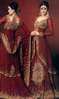 bridal-maroon-lehenga