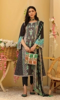 Shirt Lawn Printed Front + Back + Sleeves 3.4M  Trouser Cotton Trouser 2.5 M  Dupatta Printed Chiffon Dupatta 2.5 M