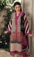 Shirt Lawn Printed Front + Back + Sleeves 3.4M  Trouser Cotton Trouser 2.5 M  Dupatta Printed Chiffon Dupatta 2.5 M