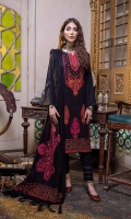 Shirt Embroidered Front Leather 1.4 M Leather Back +Sleeves 2M Embroidered Front Daman Patti 1M  Trouser Leather Trouser 2.5 M  Dupatta Embroidered Woven Shawl 2.5M