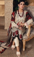 Shirt Print Lawn Front +Back + Sleeves 3.4M Embroidered Front Daman Patti 1M  Trouser Cotton Trouser 2.5 M  Dupatta Embroidered Printed Chiffon Dupatta 2.5 M