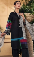 Shirt Print Lawn Front +Back + Sleeves 3.4M Embroidered Front Neckline 1.5M  Trouser Cotton Trouser 2.5 M  Dupatta Embroidered Printed Chiffon Dupatta 2.5 M