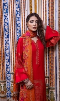 Shirt Jacquard LEATHER Front+ Back +Sleeves 3.4M Embroidered Front Daman Patti 1M  Trouser Embroidered Leather Trouser 2.5 M  Dupatta Embroidered Pashmina Shawl 2.5M