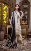 Shirt Jacquard LEATHER Front+ Back +Sleeves 3.4M Embroidered Front Neck Patti 1.5M  Trouser Embroidered Leather Trouser 2.5 M  Dupatta Embroidered Pashmina Shawl 2.5M