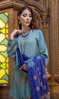 Shirt Embroidered Jacquard LEATHER Front 1.4M Jacquard LEATHER Back +Sleeves 2M  Trouser Embroidered Leather Trouser 2.5 M  Dupatta Embroidered Pashmina Shawl 2.5M