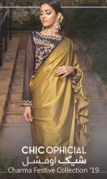 This statement sari is a mix of sequins and velvet silk fabric. Sequins Fabric Blouse is adorned with traditional floral motif of Zardozi  Kora Dabka Kutdana pearls and Crystals. Velvet silk is used in Pallu Featuring layers of pleated Frills...