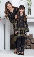 Shirt: Premium Cotton silk Shirt shirt embellished with lace and Block print  Pant: Rawsilk pants  Dopatta: Screen print Net dopatta embellished with fringe lace.