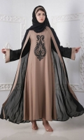 Luxury Pret Front Close Style Abaya