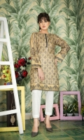 Digital Printed Stripe Lawn Shirt