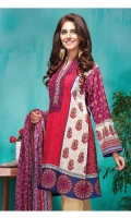 3 Piece Lawn Suit 3 Meter Printed Lawn Shirt,Embroidered Neck,2.5 Meter Printed Lawn Dupatta,2.5 Meter Trouser