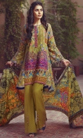 3m Khaddar Embroidered shirt  2.5m khaddar dupatta  2.5m Khaddar dyed trouser  Embroidered border
