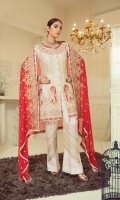 Three Piece Embroidered Suit