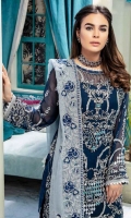 Embroidered Chiffon Unstitched 3 Piece Suit