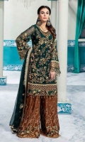 Embroidered Chiffon Unstitched 3 Piece Suit