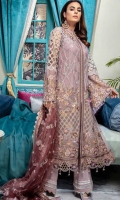 Embroidered Chiffon Unstitched 3 Piece Suit