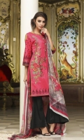 Three Piece Embroidered Lawn Suit