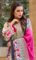 Three Piece Embroidered Modal Suit