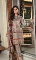 Dyed Front Embroidered 1.25 M Digital Back & Sleeves 1.75 M Digital Print Silk Duppataa 2.5 M Dyed Trouser 2.5 M