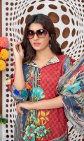 Printed Shirt Chikankarri Printed Dupatta Dyed Trouser