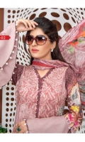 Printed Shirt Chikankarri Printed Dupatta Dyed Trouser