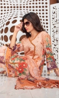 Printed Shirt Chikankarri Printed Dupatta Dyed Trouser