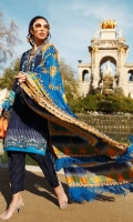 3pc embroidered lawn suit